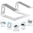 thumbnail image 3 of Laptop Stand Aluminum Laptop Riser Compatible with Apple Mac MacBook Air Pro to Notebook Computer Ergonomic Elevator Holder (Pink), 3 of 7