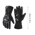 thumbnail image 3 of Thermo Grip Winter Motorcycle Gloves Insulated Touchscreen Compatible Riding Gear for Men and Women, 3 of 8