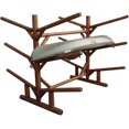 thumbnail image 1 of 6-place Log Kayak Rack Canyon Brown, 1 of 6