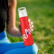 EGNMCR Insulated Water Bottle With Built - In Bluetooth Speaker - Portable - Heavy Gift With LED Light IPX5 Waterproof Insulated water bottle with BluetoothSpeaker