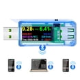 thumbnail image 1 of 15 in 1 USB 3.1 Tester DC Power Meter Digital Voltmeter Voltimetro Volt Meter Power Bank Wattmeter Voltage Doctor Detector ,Improved Measurement Accuracy, 1 of 7