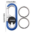 thumbnail image 2 of TopLLC Creative Car Key Chain Waist Hanging Stainless Steel Key Ring, 2 of 2