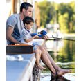 thumbnail image 2 of Portable Fishing Pole Combo Set for Kid, Glass Fiber Fishing Pole Mini luya Rod Set, 2 of 8
