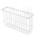 thumbnail image 2 of Yhmxh Basket,Laundry Basket,fruit basket,Storage and Organization Self-Adhesion Kitchen Bathroom Iron Basket Bin Storage Rack Mesh Organizer WH Hanger Kitchen, 2 of 2