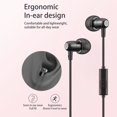 thumbnail image 3 of Type C In Ear Wired Headphones Subwoofer With Wheat Wire Controlled Game Live Headphones, 3 of 6