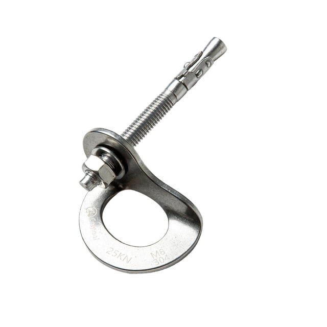 Xingzhi 25KN Acier Inoxydable Ancre Boulon Cintre pour Assureur Rigging Escalade Mousqueton