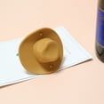 thumbnail image 4 of Cowboy Hat Bottle Stopper Reusable Leakproof Seal Beverage Champagne Storage Topper For Home Kitchen Holiday Use, 4 of 7
