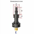 thumbnail image 1 of 1pc Pressure Washer Adapter Foam Nozzle Adapter Car Washing 1/4 Foam Accessories E, 1 of 1