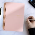 thumbnail image 1 of College Supplies, Weekly Planner With Lines For Diary Notes And Daily Planning Solid Hardcover Elegant Self Filling Schedule A5 Planner Coil Notebook, Student Gifts, 1 of 6