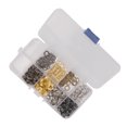thumbnail image 2 of 5mm Grommet Tool Kit Multicolor Sturdy Construction Iron Copper Grommet Set with Storage Box for Pants Bags Hats Belts, 2 of 14
