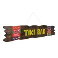 thumbnail image 4 of Panneau « Tiki Bar » de 39 Po Sculpté à la Main avec Palmiers, 4 of 7