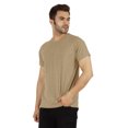 thumbnail image 2 of Inkmeso T-shirt à Col Rond à Manches Courtes Forme un T-Shirt Léger de Tous les Joursw/ Poche Plaquée, 2 of 7