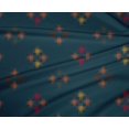 thumbnail image 4 of oneOone Polyester Lycra Fabric Geometric Line Ikat Print Sewing Fabric BTY 56 Inch Wide, 4 of 4