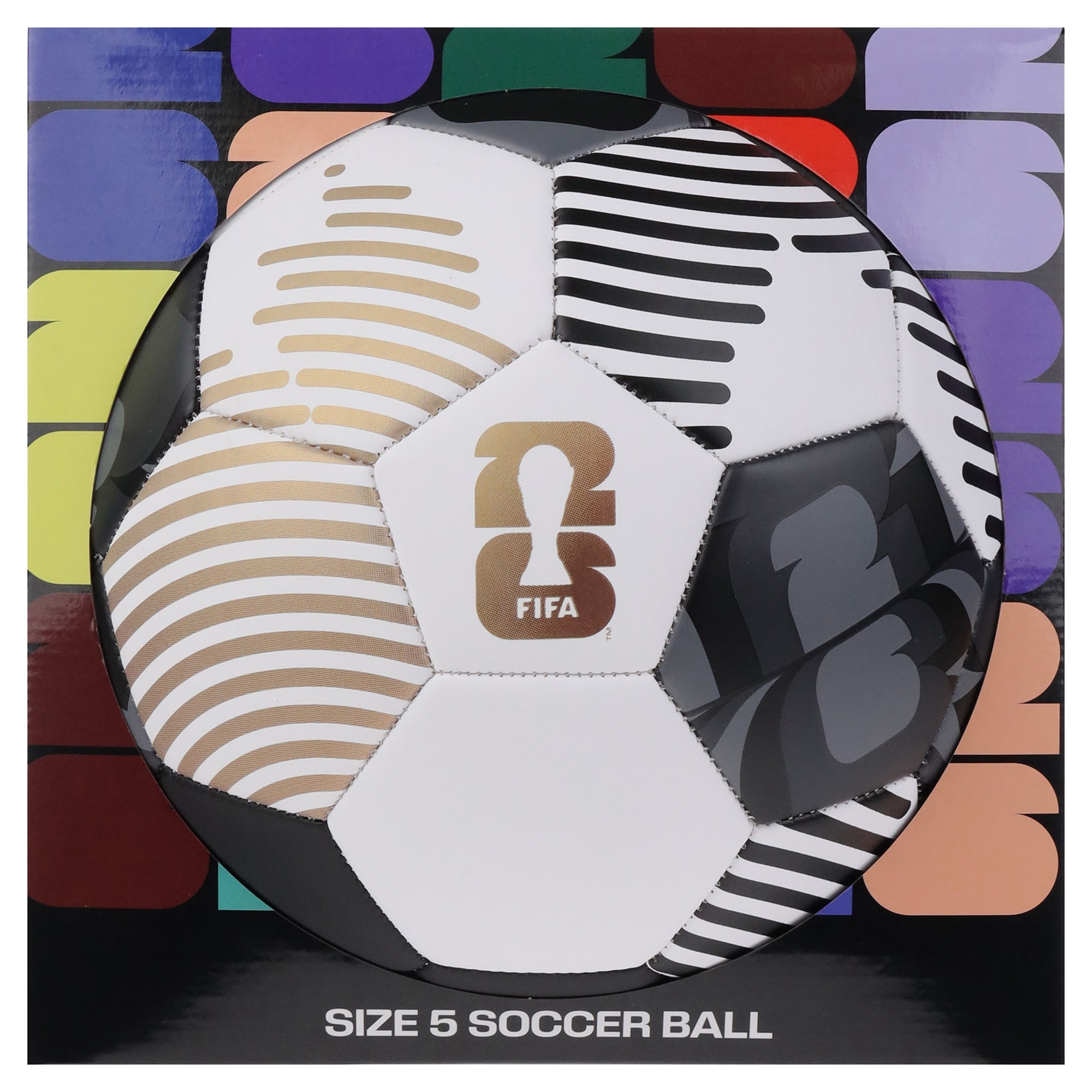 Ballon de soccer thermocollé métallique de tournoi FIFA World Cup 26™