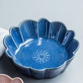 thumbnail image 2 of Qeeadeea Ensemble de 2 Plats à Pâtisserie Ronds, Moule à Tarte en Céramique Coloré, Assiette à Tarte Ronde en Céramique Allant au Four-Bleu-17x17x5cm, 700ml, 2 of 7