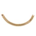 thumbnail image 1 of 14k Yellow Gold Rolex Link Mens Bracelet, 8.5", 1 of 1
