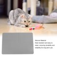 thumbnail image 4 of Cat LitterPad, Anti Slip Large Cat Litter Mat Versatile Silicone Kitty Litter Trapping Mat Cat Litter Box Mat for Indoor Home, 4 of 7