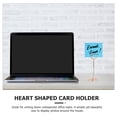thumbnail image 3 of 24PCS Heart Shape Photo Holder Stands Table Number Holders Paper Menu Clips for Wedding Banquet Party (Rose Gold), 3 of 9