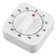 thumbnail image 1 of EcoNesxp White 60 Minute Timer 2 Pieces Mechanical Kitchen Timer Minute Timer with Sound Alarm Countdown, 1 of 5