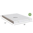 thumbnail image 2 of Anykoon Twin Size 4 Inch Gel Memory Foam Sofa Bed Mattress Cushion, CertiPUR-US & OEKO-TEX Certified, Medium Firm, 2 of 7