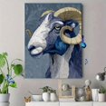 thumbnail image 4 of Qisvanset Bighorn Sheep Canvas Print 12x16 Inch Entryway Wall Art, 4 of 8