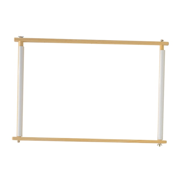 Cadre de Broderie Rectangulaire Tapisserie Défilement Outil de Point de Croix 39x48cm
