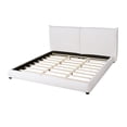 thumbnail image 4 of Noble House King Linen Platform Bed,Beige, 4 of 7