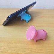 TopLLC Pig Suction Cup Mobile Phone Lazy Mobile Phone Desktop phone hold