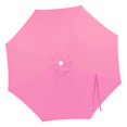 thumbnail image 4 of Almencla Auvent de Parasol de Patio à Haute Densité, Parasol de Table d'Extérieur pour Piscine, Terrasse, Cour, Rose 270 cm, 4 of 8