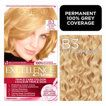 L'Oréal Paris Excellence Crème Coloration Cheveux, Coloration Permanente à l'Acide Hyaluronique