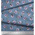 thumbnail image 3 of Soimoi Velvet Fabric Dot,Butterfly & Floral Print Fabric by Yard 58 Inch Wide, 3 of 3