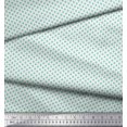 thumbnail image 3 of Soimoi Cotton Voile Fabric Dot & Greek Key Small Print Fabric by The Yard 56 Inch Wide, 3 of 3