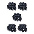 thumbnail image 2 of Wweixi 10pcs Plastic Artificial Flowers - Lifelike Beauty For Any Setting Artificial Silk Peonies Flowers black 5Set, 2 of 6