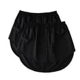 thumbnail image 2 of Women's Trim Size Skirt Extender, 2 Piece Solid Color Waist Accessory, Elastic Layer For Dresses, Versatile Fashion Slip, Styling accessory, 2 of 7