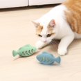 thumbnail image 2 of Cat Toys Small Fish Catnip Grinding Teeth Teasing cat pet Toys, Blue, 2 of 4