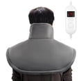 thumbnail image 1 of 19" x 23" Portable Electric Heating Pad for Neck and Shoulders, Fast-Heating with 9 Temperature Settings, 1 of 8