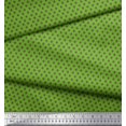 thumbnail image 2 of Soimoi Green Poly Georgette Fabric Geometrical Star Geometric Print Sewing Fabric Yard 52 Inch Wide, 2 of 5