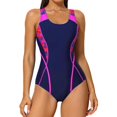thumbnail image 1 of Beautyin Maillot de Bain une Pièce Athlétique pour Femmes Compétition Natation Course, 1 of 8