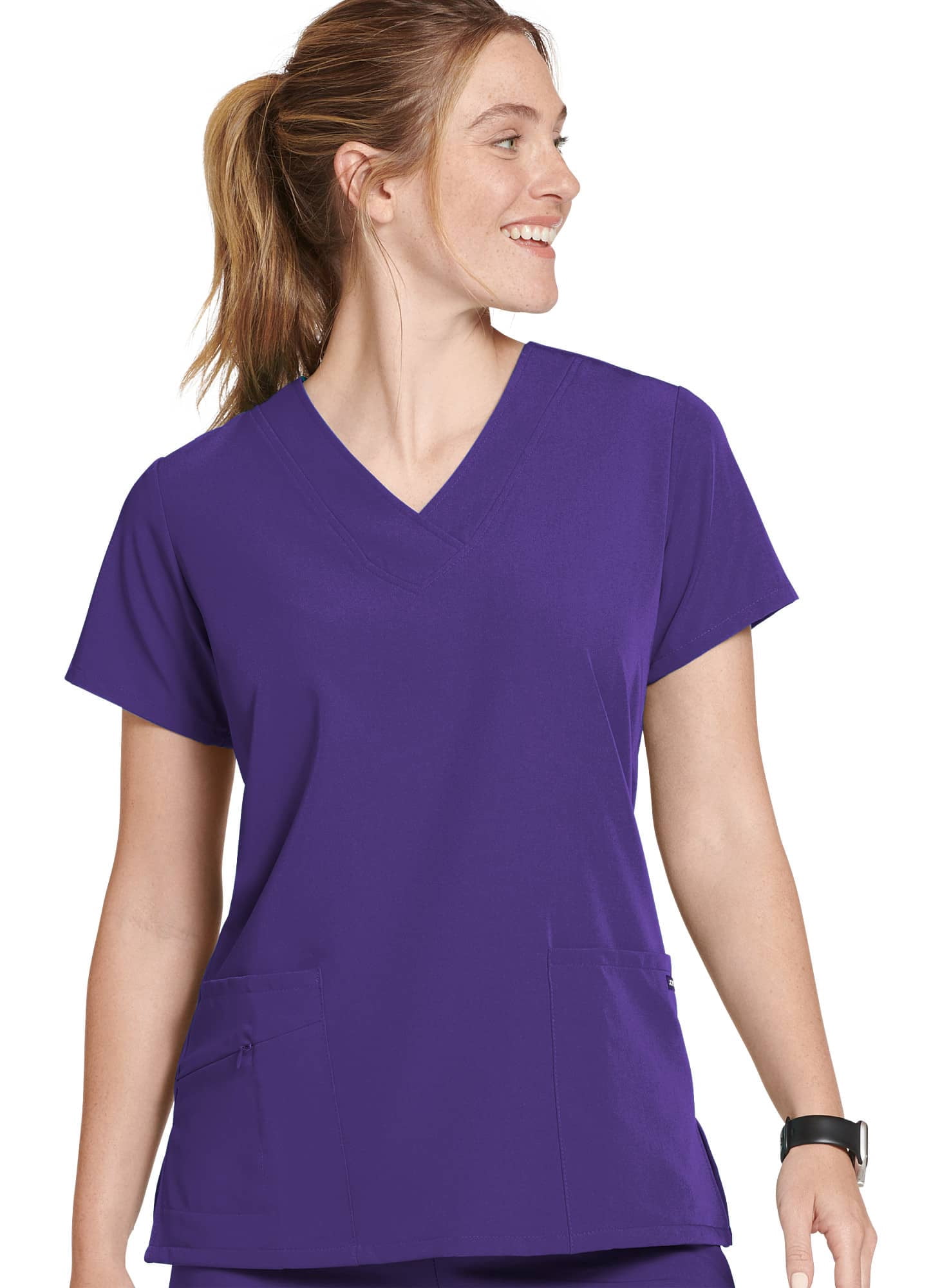 Jockey  Women's V-Neck Crossover Scrub Top