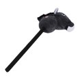 thumbnail image 1 of Plush Stick Horse, 27.56inch Stick Horse Plush Handcrafted Hobby Horse on A Stick, 2 Sound Effect Plush Horse Stick Toy with  Neighing Sounds, Stick Hobby Horse Riding Toy, 1 of 7