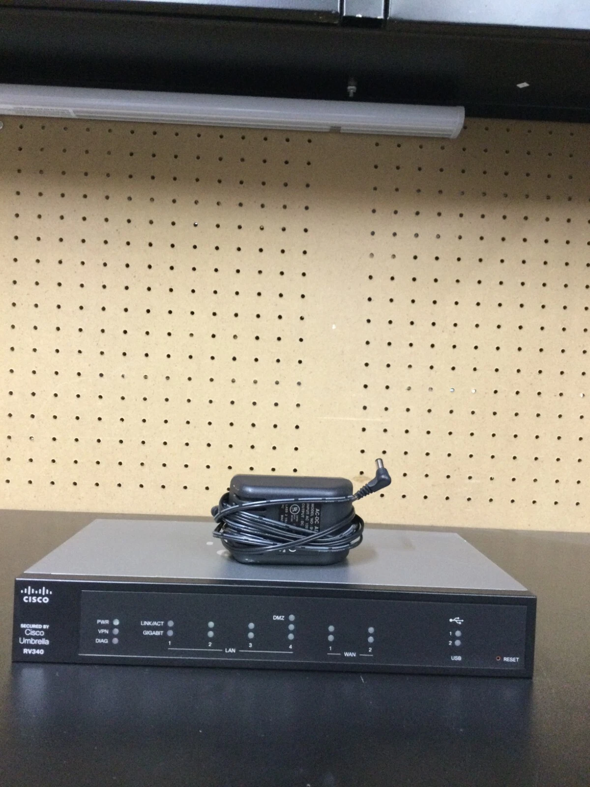 USED Cisco RV340-K9-NA 4-Ports Dual WAN Gigabit VPN Router