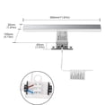 thumbnail image 2 of Modern LED Rotatable Vanity Light Fixtures Silver Aluminum for Bathroom Wall Light, 2 of 5