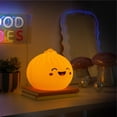 thumbnail image 4 of Urban Shop Dumpling Jumbo Squishy Mood Light, 6.9" H, 4 of 11