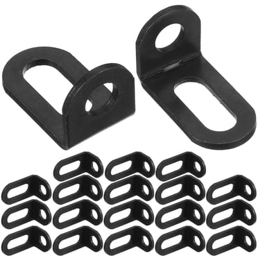 20 Pcs Supports d'Angle en L pour Montage de Meubles