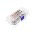 thumbnail image 3 of Miangastore Eyeglass Repair Kit with Screws Glasses Repair Tool Kit Clear Plastic Box Eyeglass Repair Kit Spectacle Repair Kit for Repair Sunglasses Half-Rim Glasses Watches, 3 of 9