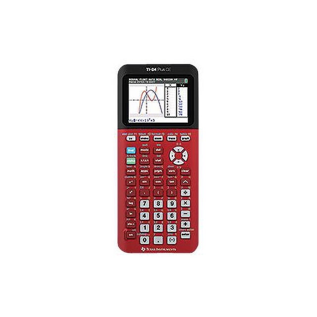 Texas Instruments TI-84 Plus Calculatrice Graphique Couleur CE, Rouge Radical