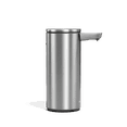 thumbnail image 3 of Simplehuman 9 oz. Touch-Free Automatic Rechargeable Liquid Sensor Pump, Sensor Soap Dispenser, Brushed Stainless Steel, 3 of 7