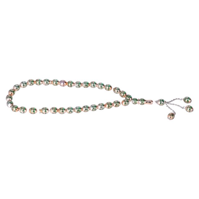 Perles de Rosaire Musulman Couleurs Vives Matériau en Résine Texture Confortable Fournitures Islamiques