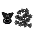 thumbnail image 4 of DYNWAVECA 12Pcs Football Boot Spikes Rugby Shoes Studs Turf M5 Threading Screw Comfortable Soccer Boot Cleats for Indoor Outdoor Sports Gray, 4 of 10