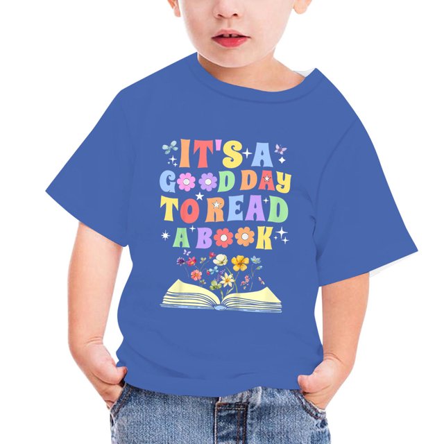 Birdeem Chemises pour Enfants T-Shirt Graphique à Manches Courtes Col Rond Crop Top pour Filles et Garçons de 3 à 14 Ans T-Shirt Tee